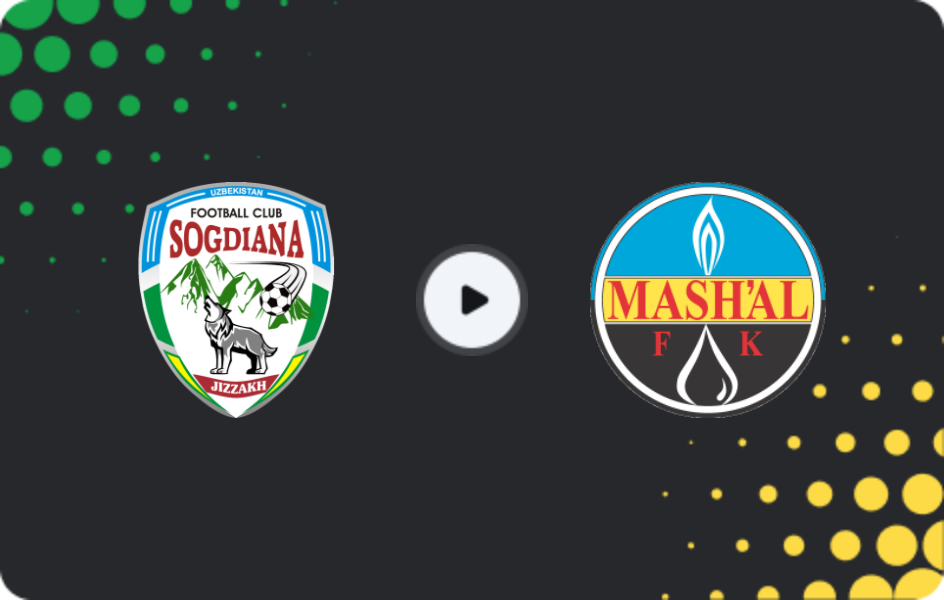 Where to watch Sogdiana — Mash'al, Super League, 03.09.2026