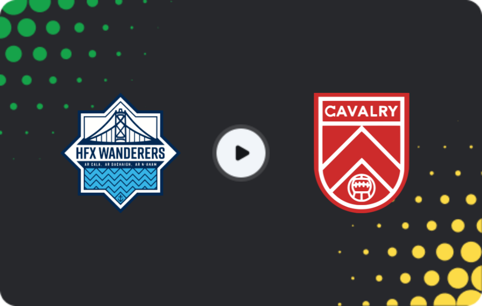 Where to watch HFX Wanderers — Cavalry FC, Premier League, 07.09.2026