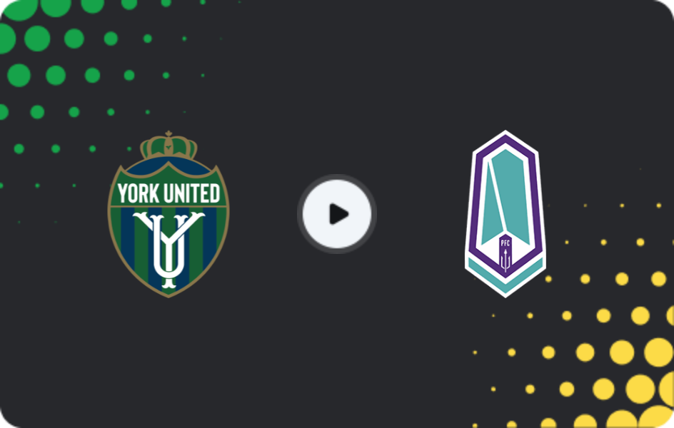 Where to watch York United — Pacific FC, Premier League, 10.09.2026