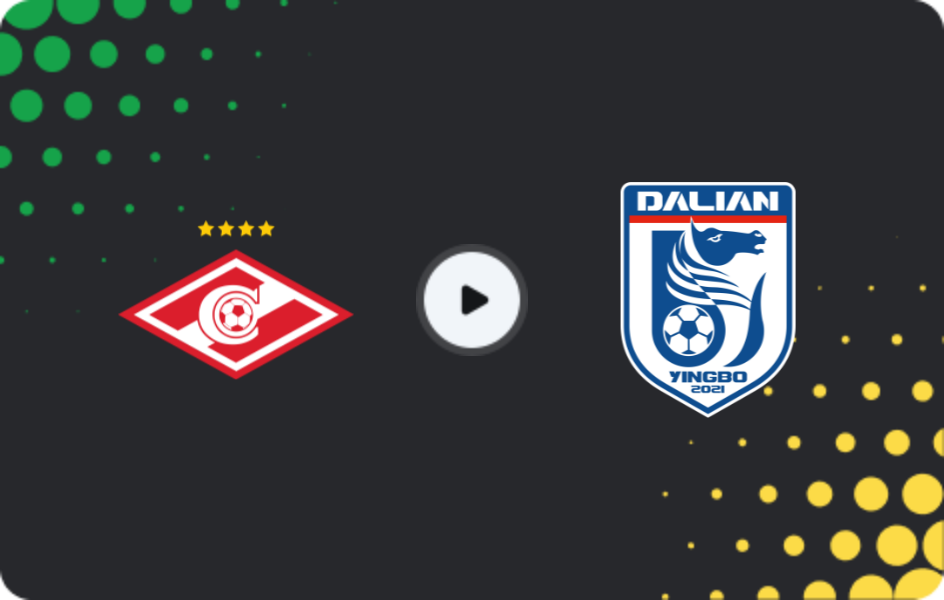 Where to watch Spartak Moscow — Dalian Yingbo, Friendlies Clubs, 07.02.2026