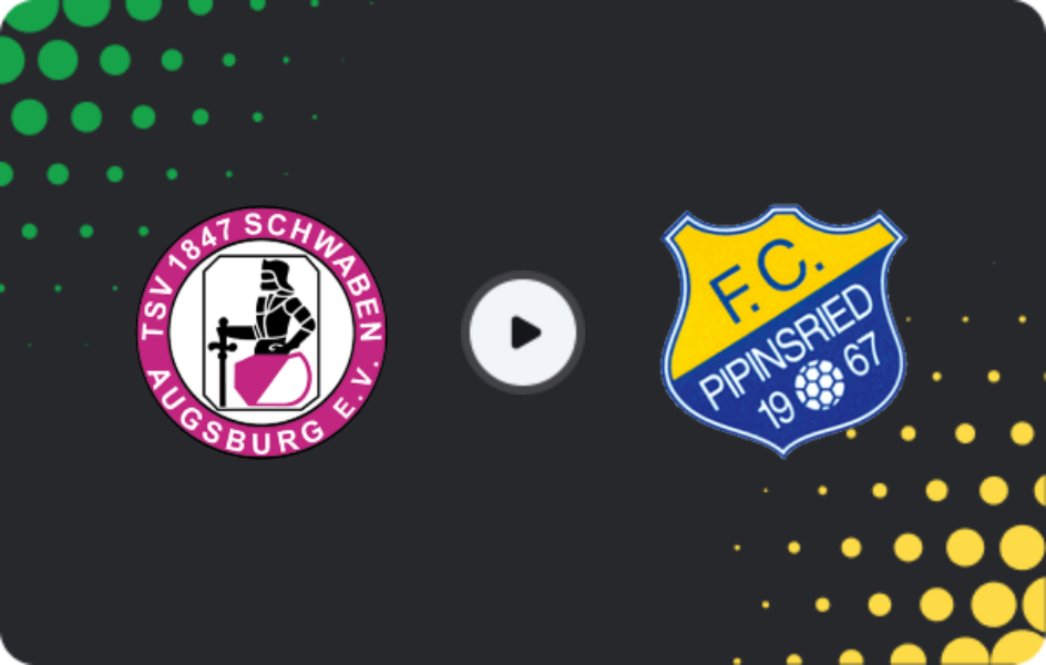 Where to watch Schwaben Augsburg — Pipinsried, Friendlies Clubs, 07.02.2026