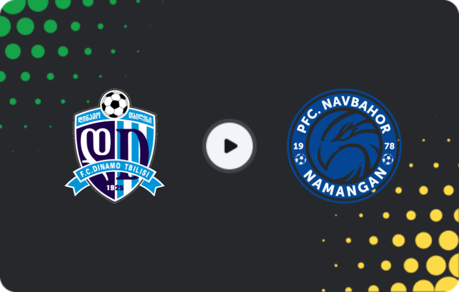 Where to watch Dinamo Tbilisi — Navbahor, Friendlies Clubs, 16.02.2026
