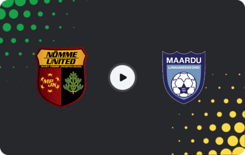 Where to watch Nõmme United II — Maardu, Esiliiga A, 08.03.2026