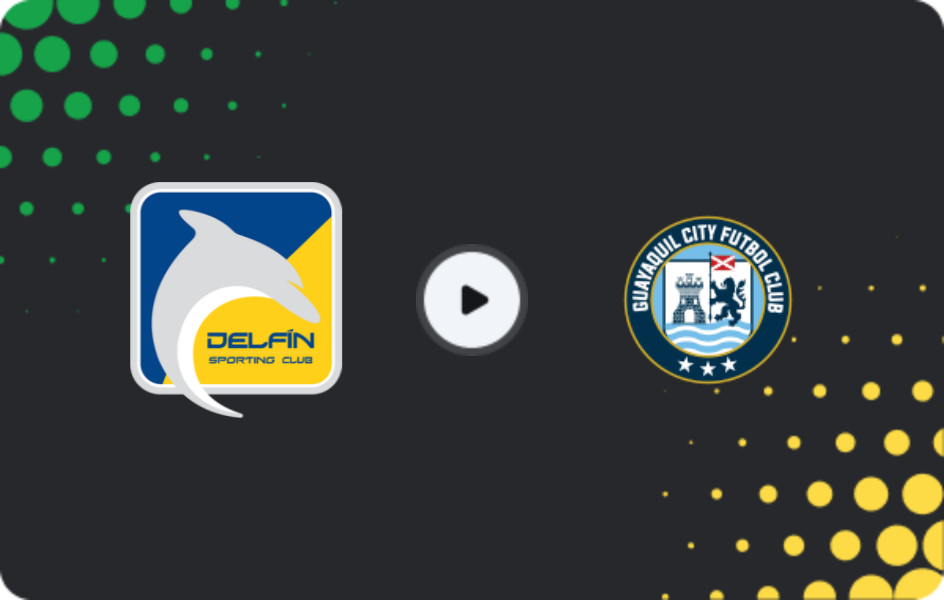 Where to watch Delfin SC — Guayaquil City FC, Liga Pro, 08.03.2026