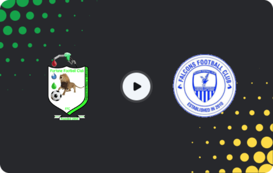 Where to watch Fortune — Falcons, GFA League, 16.02.2026