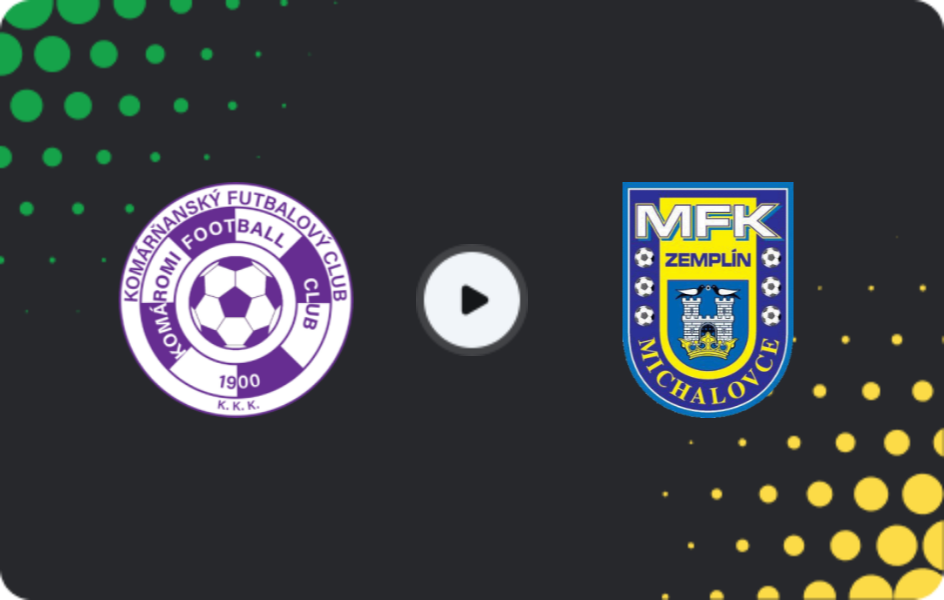 Де дивитися Комарно - Земплін Міхаловце, Суперліга, 02.11.2025
