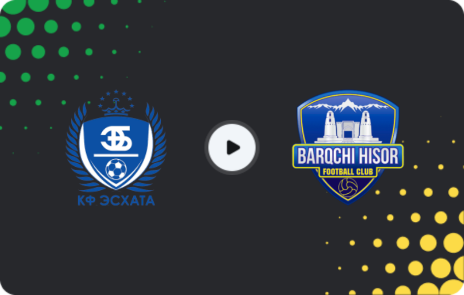 Де дивитися Есхата   - Баркчі, Вища ліга, 02.11.2025
