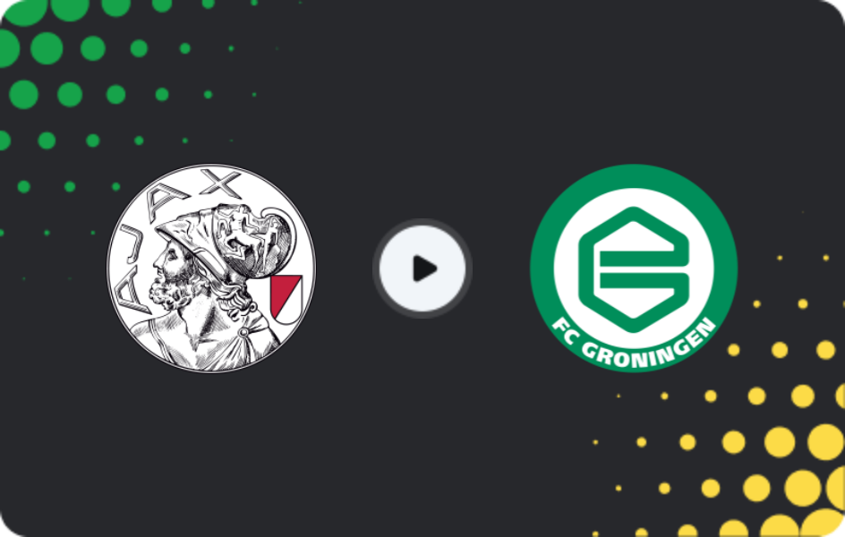 Де дивитися Аякс - Гронінген, Ередивізі, 30.11.2025