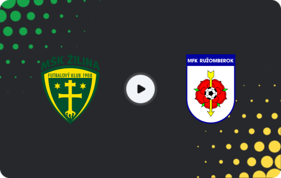 Де дивитися Жиліна - Ружомберок, Суперліга, 06.12.2025