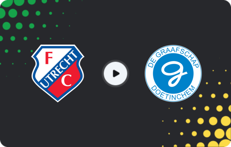 Де дивитися Йонг Утрехт - Де Графсхап, Ерсте Дивізі, 08.12.2025