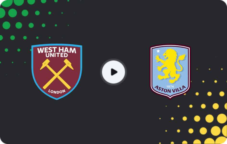 Де дивитися Вест Гем - Астон Вілла, Прем’єр-ліга, 14.12.2025