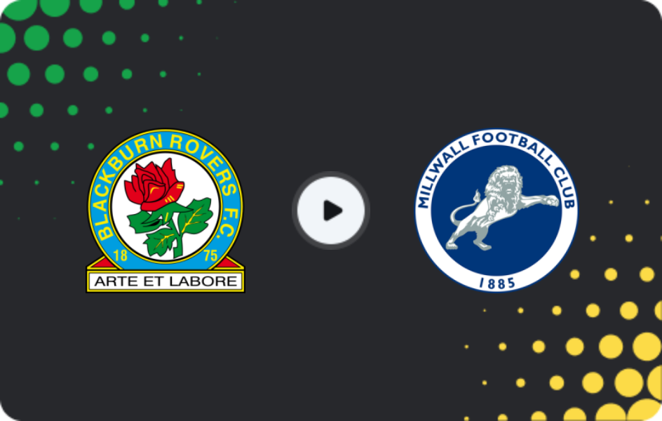 Де дивитися Блекберн Роверз - Міллуолл, Чемпіоншіп, 20.12.2025