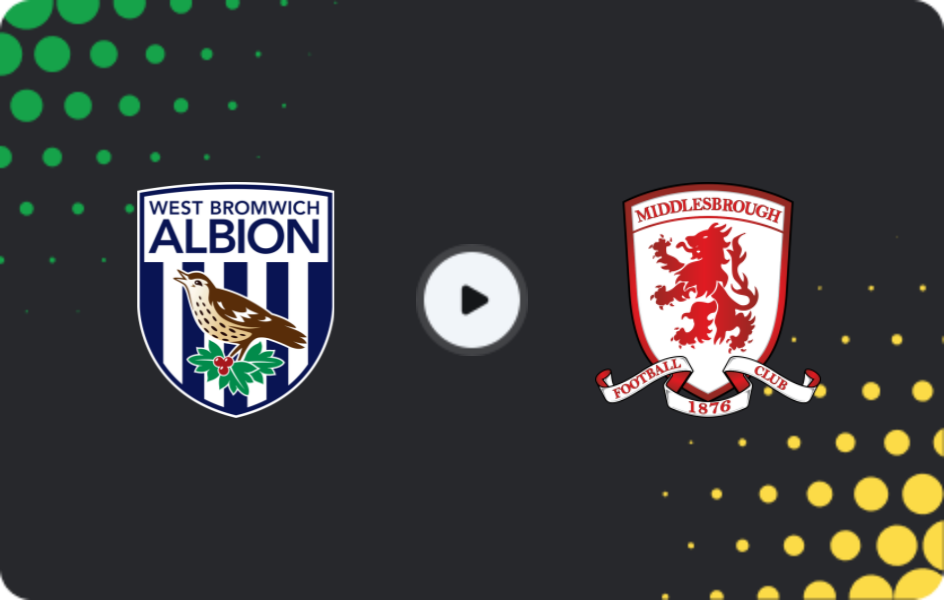Де дивитися Вест Бромвіч - Мідлсбро, Чемпіоншіп, 16.01.2026