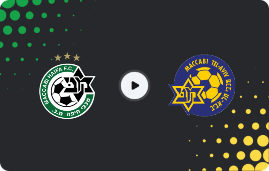 Де дивитися Маккабі Хайфа - Маккабі Тель-Авів, Лігат Ха'аль, 18.01.2026