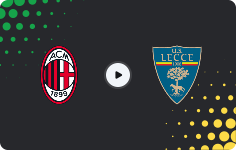 Де дивитися Мілан - Лечче, Серія А, 18.01.2026
