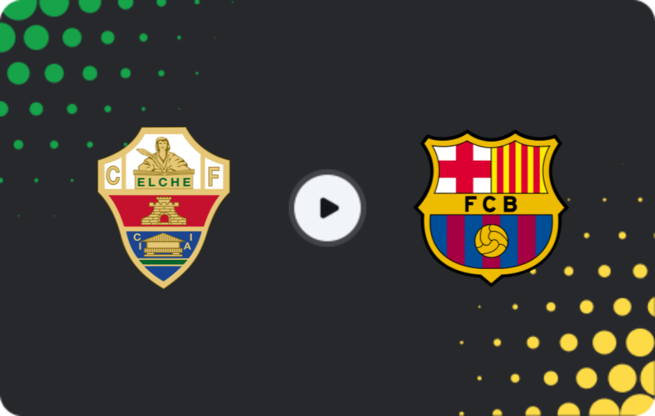 Де дивитися Ельче - Барселона, Ла Ліга, 01.02.2026