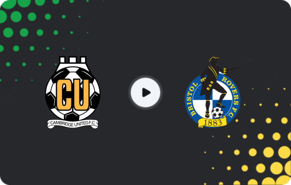 Де дивитися Кембридж Юнайтед - Брістоль Роверс, Ліга Два, 14.02.2026