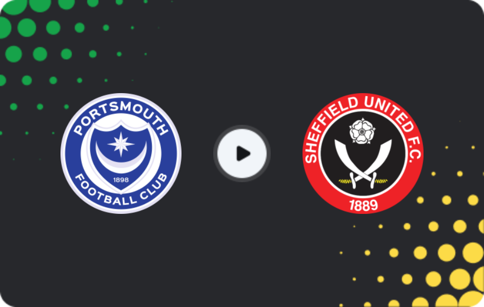 Де дивитися Портсмут - Шеффілд Юнайтед, Чемпіоншіп, 14.02.2026