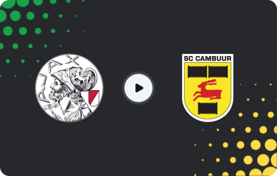 Де дивитися Йонг Аякс - Камбюр, Ерсте Дивізі, 16.02.2026