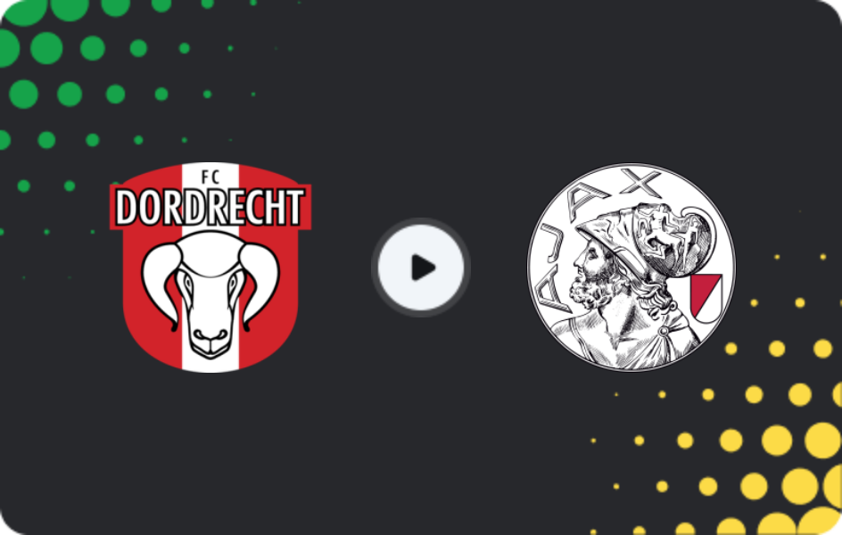 Де дивитися Дордрехт - Йонг Аякс, Ерсте Дивізі, 20.02.2026