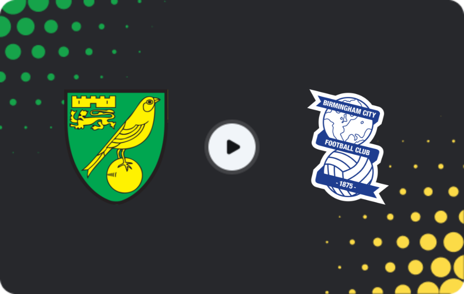Де дивитися Норвіч Сіті - Бірмінгем, Чемпіоншіп, 21.02.2026
