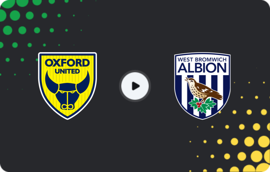 Де дивитися Оксфорд Юнайтед - Вест Бромвіч, Чемпіоншіп, 28.02.2026
