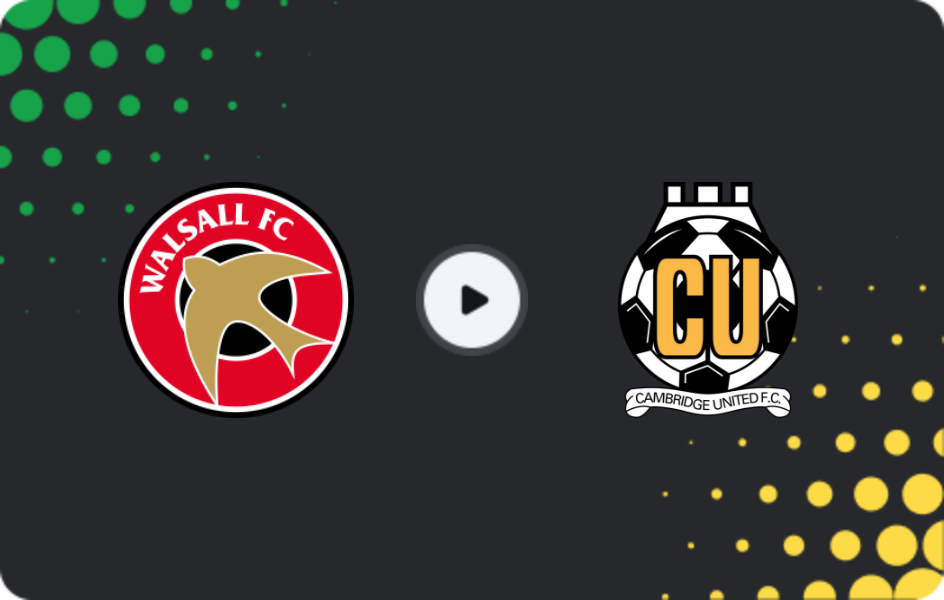 Де дивитися Волсолл - Кембридж Юнайтед, Ліга Два, 17.03.2026