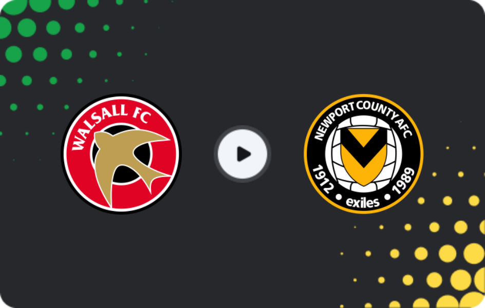 Де дивитися Волсолл - Ньюпорт Каунті, Ліга Два, 21.03.2026