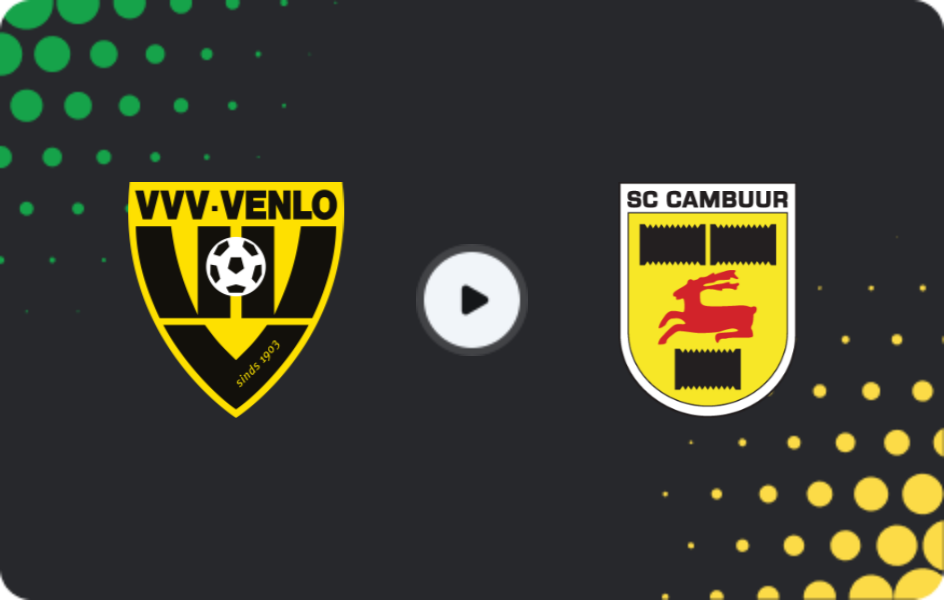 Де дивитися ВВВ-Венло - Камбюр, Ерсте Дивізі, 03.04.2026