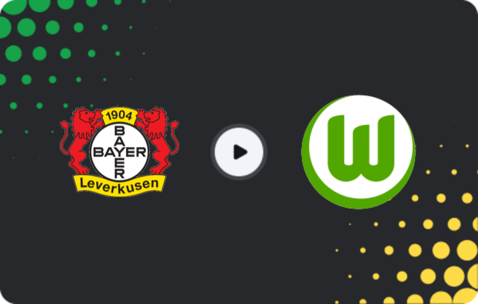 Де дивитися Байєр - Вольфсбург, Бундесліга, 04.04.2026