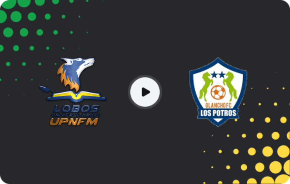 Де дивитися Лобос УПНФМ - Оланчо, Національна ліга, 11.09.2025