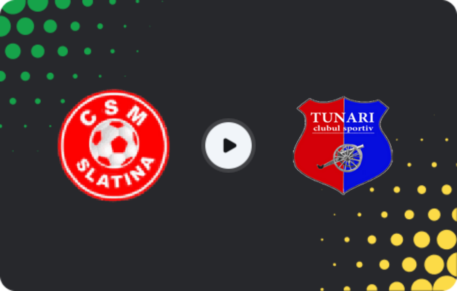 Де дивитися Слатина - Тунарі, Ліга II, 13.09.2025