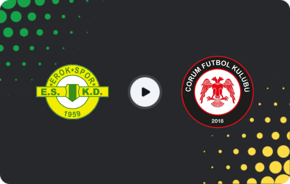 Де дивитися Ерокспор - Чорум, Перша ліга TFF, 03.11.2025