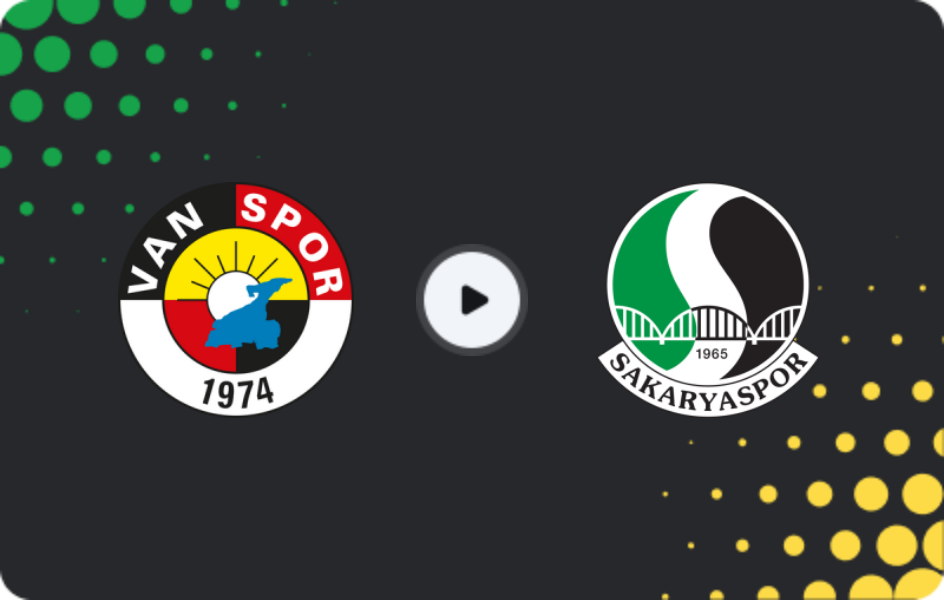 Де дивитися Ванспор - Сакарьяспор, Перша ліга TFF, 02.11.2025