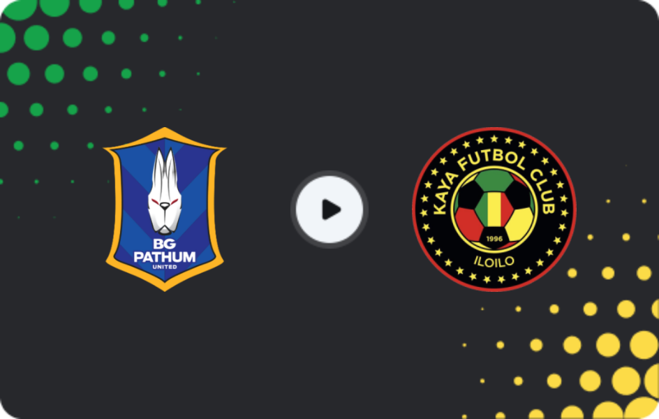 Де дивитися БГ Патхум Юнайтед - Кайя, Кубок AFC, 06.11.2025