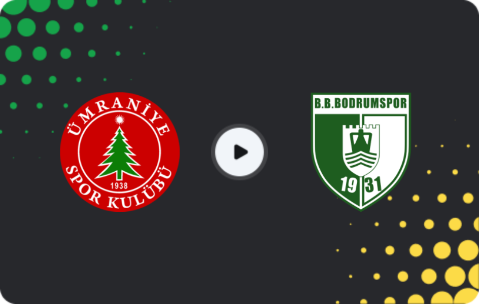 Де дивитися Умранієспор - Бодрумспор, Перша ліга TFF, 23.11.2025