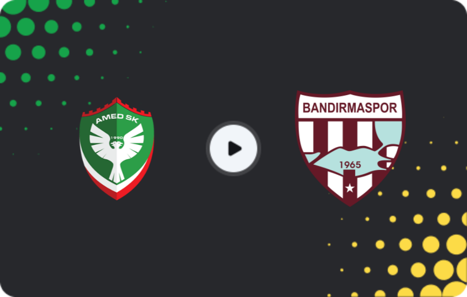 Де дивитися Амед - Бандирмаспор, Перша ліга TFF, 14.12.2025