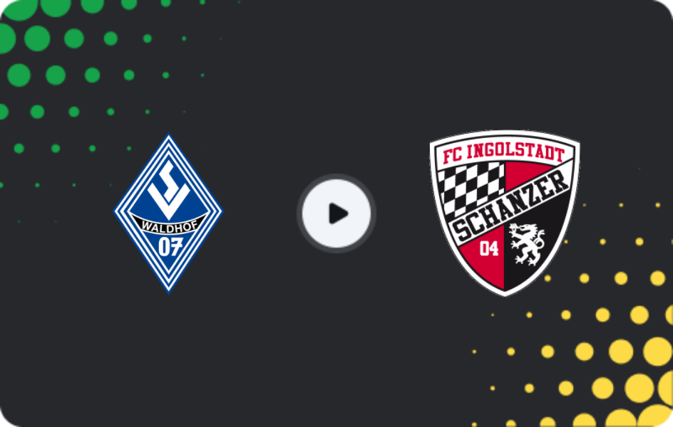 Де дивитися Вальдгоф Мангайм - Інгольштадт 04, 3. Ліга, 20.12.2025
