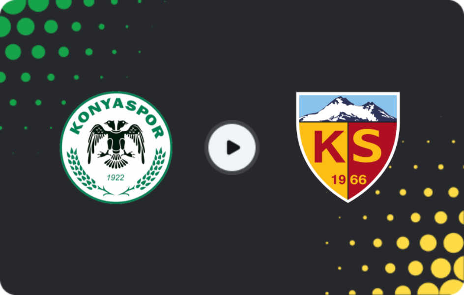 Де дивитися Коньяспор - Кайсеріспор, Суперліга, 21.12.2025