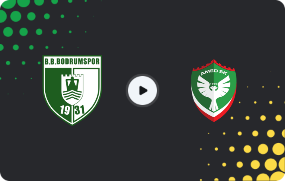 Де дивитися Бодрумспор - Амед, Перша ліга TFF, 21.12.2025