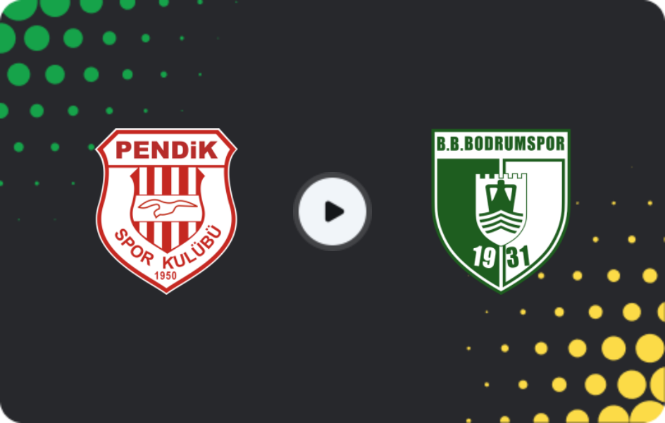 Де дивитися Пендікспор - Бодрумспор, Перша ліга TFF, 11.01.2026