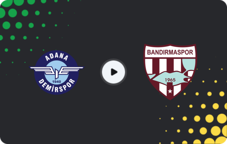 Де дивитися Адана Демірспор - Бандирмаспор, Перша ліга TFF, 25.01.2026