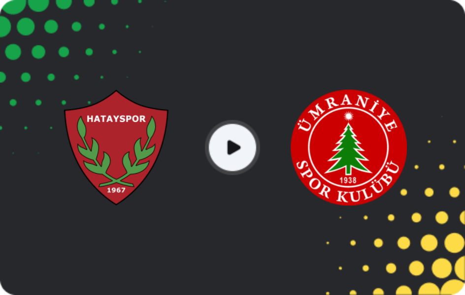 Де дивитися Хатайспор - Умранієспор, Перша ліга TFF, 25.01.2026