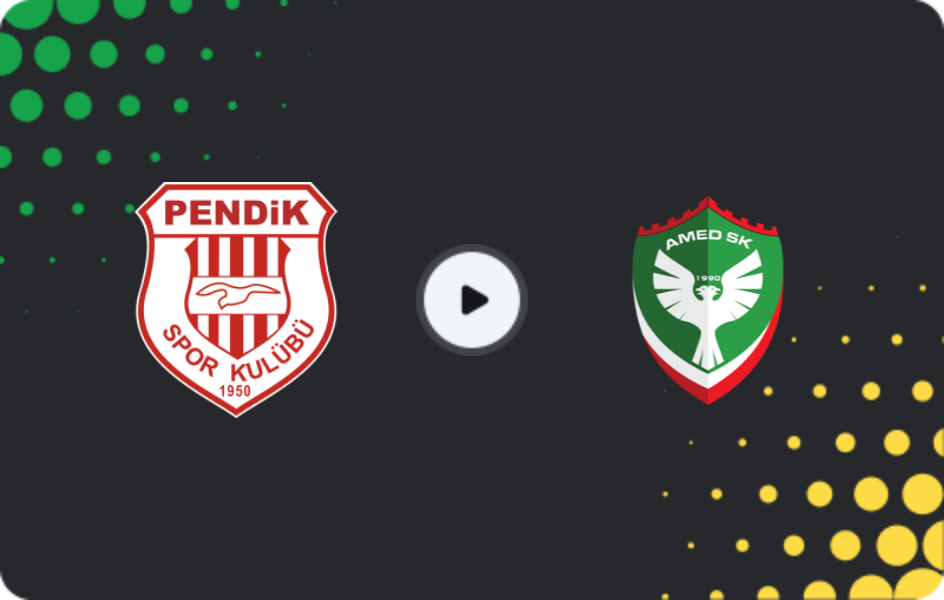 Де дивитися Пендікспор - Амед, Перша ліга ТФФ, 08.02.2026