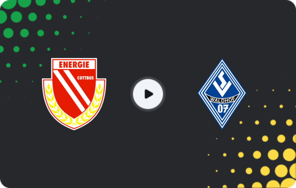 Де дивитися Енергі Котбус - Вальдгоф Мангайм, 3-я Ліга, 14.02.2026