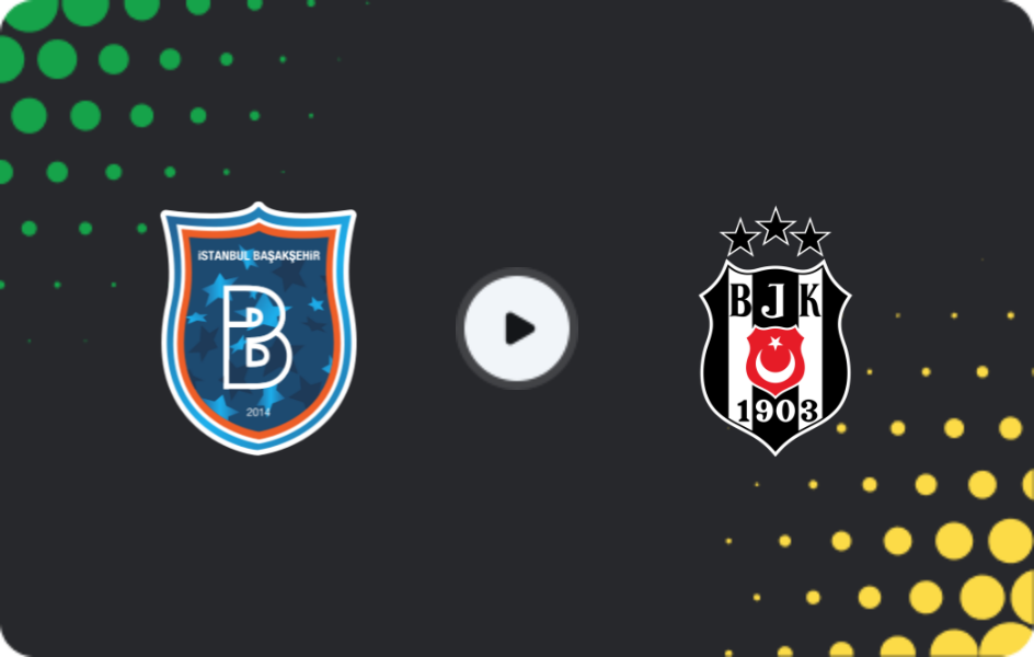 Де дивитися Істанбул Башакшехір - Бешикташ, Суперліга, 15.02.2026
