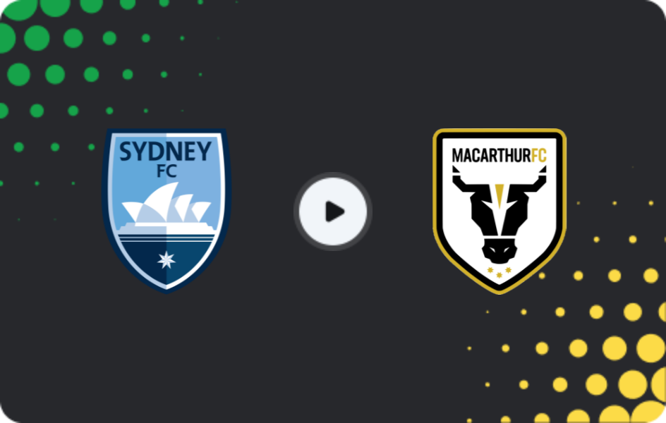 Де дивитися Сідней - Макартур, А-Ліга, 09.11.2025