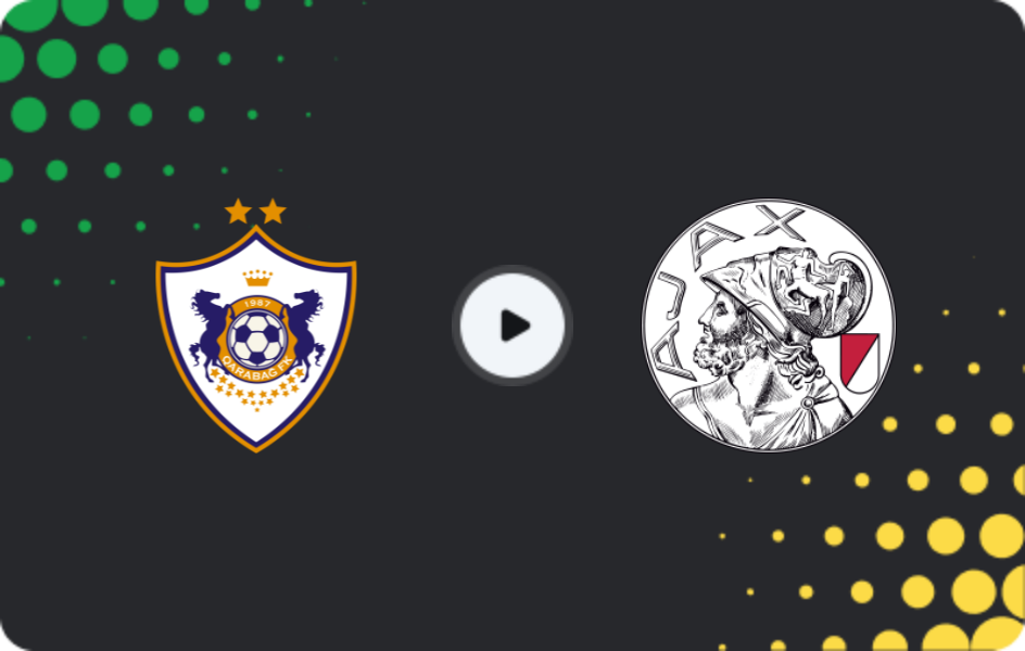 Де дивитися Карабах U19 - Аякс U19  , Юнацька ліга UEFA, 10.12.2025