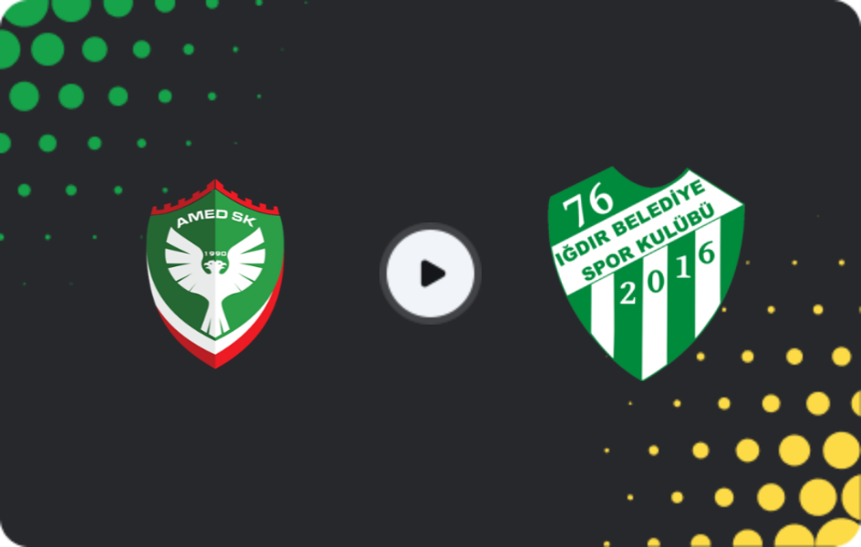 Де дивитися Амед - Ігдир, Перша ліга TFF, 28.12.2025