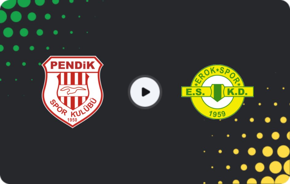 Де дивитися Пендікспор - Ерокспор, Перша ліга TFF, 28.12.2025